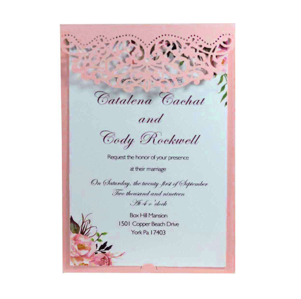 wedding card